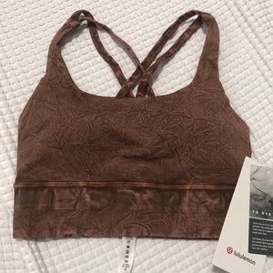 NWT- Lululemon - Energy Bra LL *Nulux Wash- 4